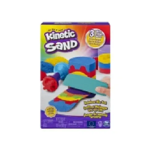 Bilde av best pris Spin Master Kinetic sand Sett med regnbueverktøy Leker - Kreativitet - Spill sand