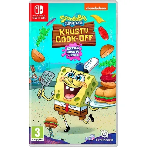 Bilde av best pris SpongeBob: Krusty Cook-Off (Extra Krusty Edition) - Videospill og konsoller