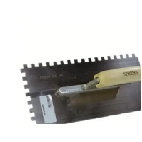 Bilde av best pris Sprehn tandspartel - 130 x 280mm - 10 x 10mm tænder Verktøy & Verksted - Håndverktøy - Skrapeverktøy