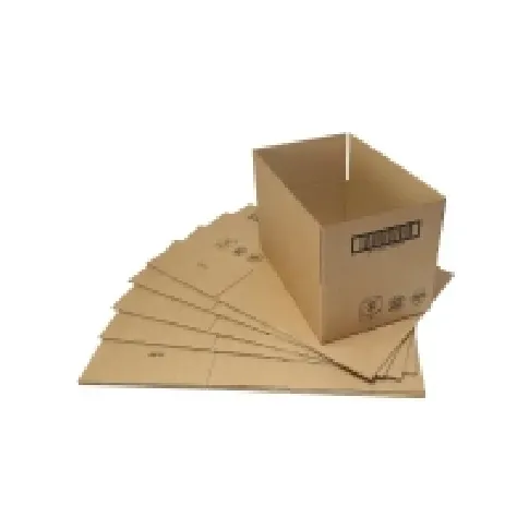 Bilde av best pris Standardkasse, 1-lag, 300x220x180 mm - (25 stk.) Papir & Emballasje - Emballasje - Esker