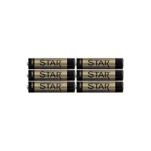 Bilde av best pris Star Trading Batteri AAA 1,5V Power Alkaline 6-pk Strikking, pynt, garn og strikkeoppskrifter