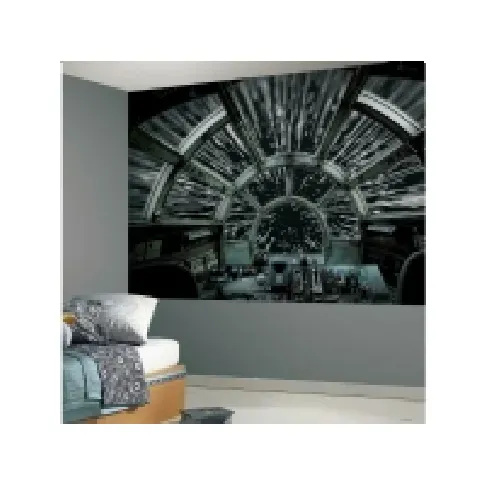 Bilde av best pris Star Wars Millennium Falcon Tapet 320 x 183 cm Maling og tilbehør - Veggbekledning - Veggmaleri