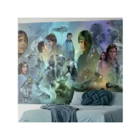 Bilde av best pris Star Wars Original Trilogy Tapet 320 x 183 cm Maling og tilbehør - Veggbekledning - Veggmaleri