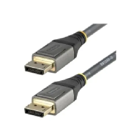 Bilde av best pris StarTech.com 10ft (3m) VESA Certified DisplayPort 1.4 Cable, 8K 60Hz HDR10, Ultra HD 4K 120Hz DP Video Cable, DisplayPort to DisplayPort Cable, DP Cord for Monitors/Displays, M/M - DP 1.4 Cable with Latches (DP14VMM3M) - DisplayPort-kabel - DisplayPort (h
