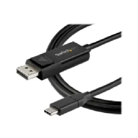 Bilde av best pris StarTech.com 3ft/1m USB C to DisplayPort 1.4 Cable 8K 60Hz/4K, Bidirectional DP to USB-C or USB-C to DP Reversible Video Adapter Cable, HBR3/HDR/DSC, USB Type C/Thunderbolt 3 Monitor Cable - 8K USB-C to DP Cable (CDP2DP141MBD) - DisplayPort-kabel - 24 pin