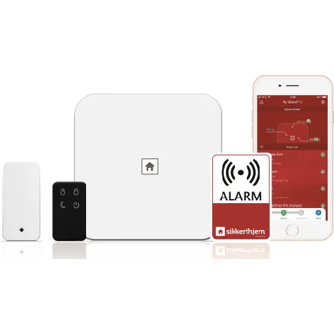Bilde av best pris Startpakke - S6evo™ Safe Home alarmsystem Backuptype - El