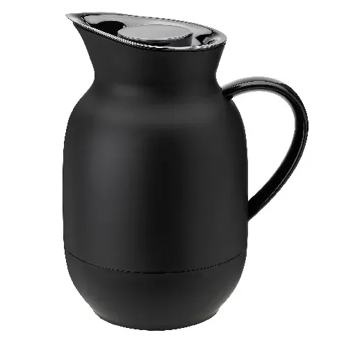 Bilde av best pris Stelton Amphora termoskanne 1 liter, kaffe, soft black Termokanne