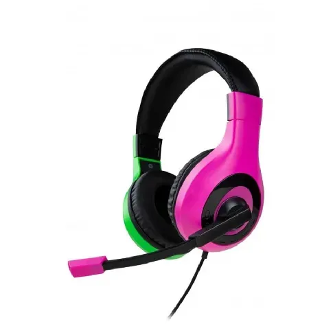 Bilde av best pris Stereo Gaming Headset V1 - Pink/Green - Elektronikk