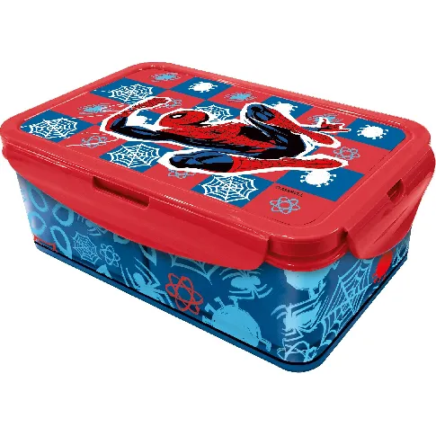 Bilde av best pris Stor - Lunch Box w/Removable Compartments - Spider-Man (088808737-74745) - Leker