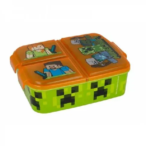 Bilde av best pris Stor - Multi Compartment Sandwich Box - Minecraft (088808735-40420) - Leker