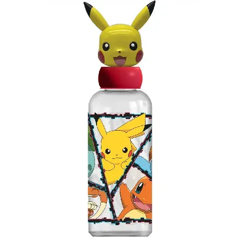 Bilde av best pris Stor - Water Bottle w/3D Figurine 560 ml - Pokémon (088808723-10127) - Leker