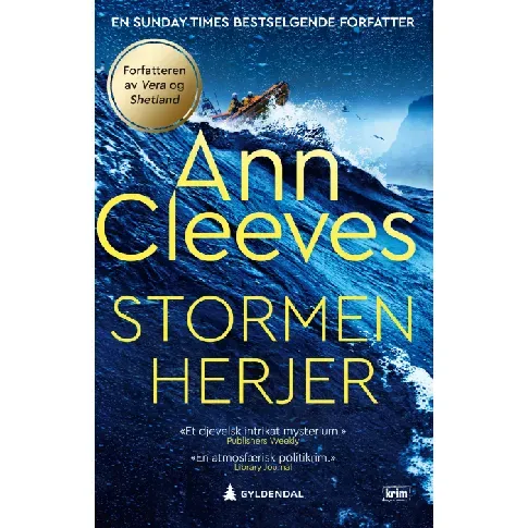 Bilde av best pris Stormen herjer - En krim og spenningsbok av Ann Cleeves
