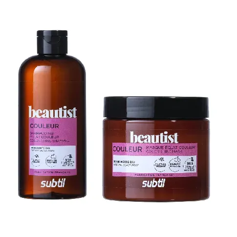 Bilde av best pris Subtil Beautist - Color Shine Shampoo 300 ml + Subtil Beautist - Color Shine Mask/Conditioner 250 ml - Skjønnhet
