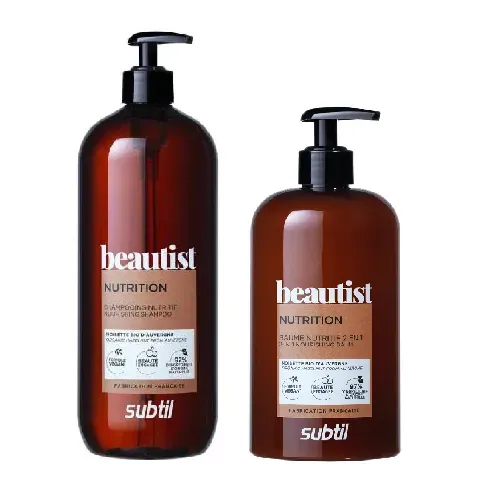 Bilde av best pris Subtil Beautist - Nourshing Shampoo 950 ml + Subtil Beautist - Nourishing Mask/Conditioner 500 ml - Skjønnhet