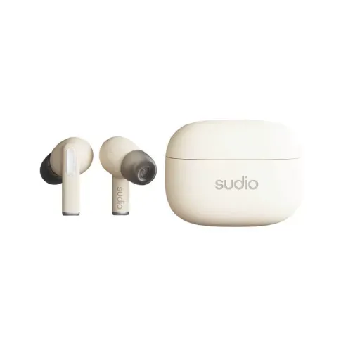 Bilde av best pris Sudio Sudio A1 Pro In-Ear True Wireless ANC Hodetelefon Sand In-ear øretelefon,Trådløse hodetelefoner,Elektronikk