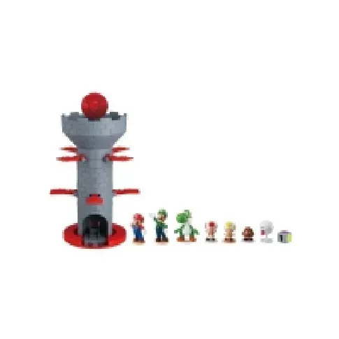 Bilde av best pris Super Mario Super Mario™ Blow Up! Shaky Tower Leker - Spill - Barnas brettspill
