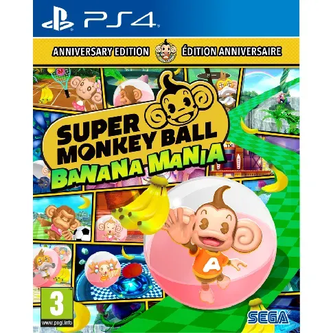 Bilde av best pris Super Monkey Ball Banana Mania - Videospill og konsoller