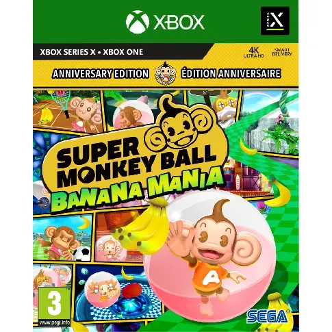 Bilde av best pris Super Monkey Ball Banana Mania (XONE/XSERIESX) - Videospill og konsoller