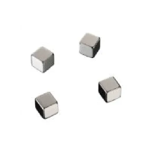 Bilde av best pris Super Stærke Magneter - kube stål 1x1x1 cm - (4 stk.) interiørdesign - Tilbehør - Magneter