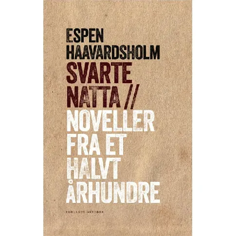 Bilde av best pris Svarte natta av Espen Haavardsholm - Skjønnlitteratur