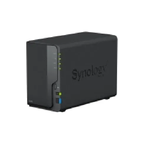 Bilde av best pris Synology Disk Station DS223 - NAS-server - 2 brønner - SATA 6Gb/s - RAID RAID 0, 1, JBOD - RAM 2 GB - Gigabit Ethernet - iSCSI støtte PC-Komponenter - Harddisk og lagring - NAS