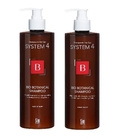 Bilde av best pris System 4 - Bio Botanical Shampoo 500 ml - Duo Pack - Skjønnhet