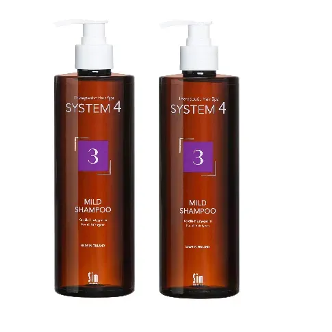 Bilde av best pris System 4 - Nr. 3 Gentle Shampoo 500 ml - Duo Pack - Skjønnhet