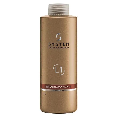 Bilde av best pris System Professional Luxe Oil Keratin Protect Shampoo 1000ml Hårpleie - Shampoo