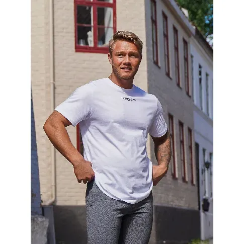 Bilde av best pris  T-skjorteClean Cut CopenhagenØrestaden Brygge T-skjorte - White