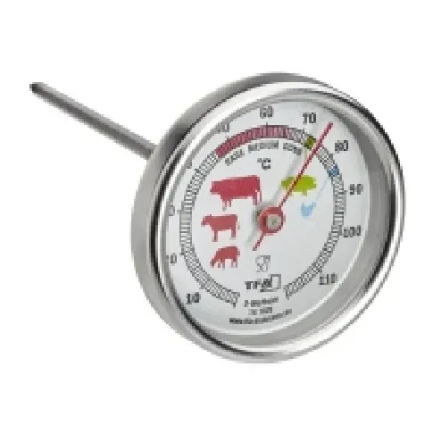 Bilde av best pris TFA - Steketermometer - for ovn, for barbequegrill, for grill - sølv N - A