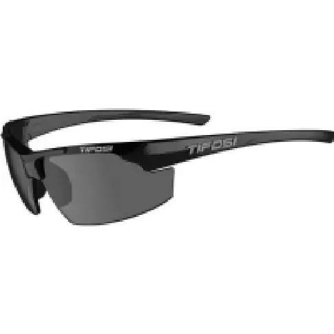 Bilde av best pris TIFOSI TIFOSI TRACK gloss black glasses (1 Smoke glass 15.4% light transmission) (NEW) Sykling - Klær - Sykkelbriller
