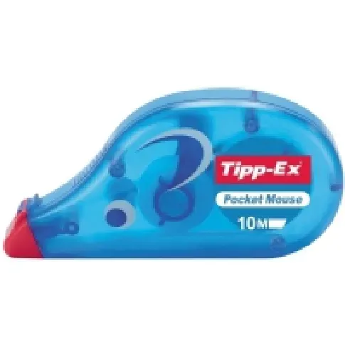 Bilde av best pris TIPP-EX Pocket Mouse, Blå, 10 m, 4,2 mm Skriveredskaper - Bevis - Korrekturruller