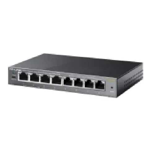 Bilde av best pris TP-Link Easy Smart TL-SG108PE - Switch - smart - 4 x 10/100/1000 (4 PoE+) + 4 x 10/100/1000 - stasjonær - PoE+ (64 W) PC tilbehør - Nettverk - Switcher