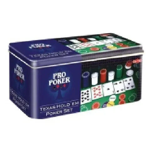 Bilde av best pris Tactic Pro Poker - Texas Hold'em Pro Poker Set - kortspill Leker - Spill