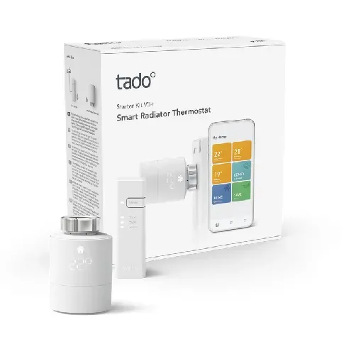 Bilde av best pris Tado - Smart Radiator Thermostat Starter Kit V3+ incl. 1 SRT - Elektronikk