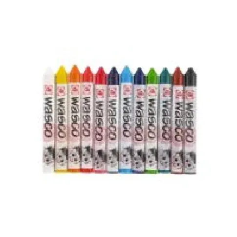 Bilde av best pris Talens Wasco wax crayons large pack | 144 pieces Hobby - Kunstartikler - Pastellfarger