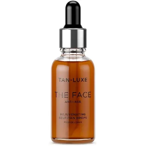 Bilde av best pris Tan-Luxe - Self Tan Oil Face Anti-Age Medium/Dark 30 ml - Skjønnhet