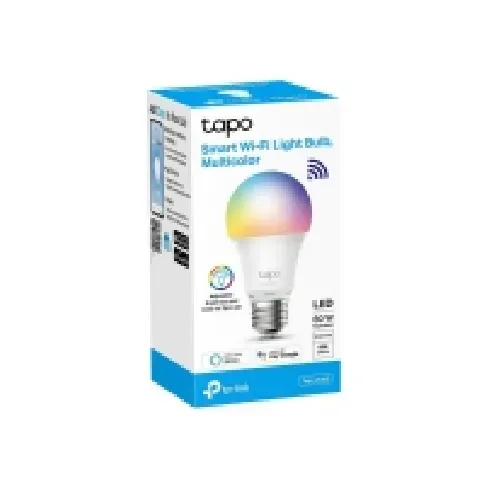 Bilde av best pris Tapo L530E - LED-lyspære - E27 - 8.7 W (ekvivalent 60 W) - klasse F - 2500-6500 K Smart hjem - Smart belysning - Smart pære - E27