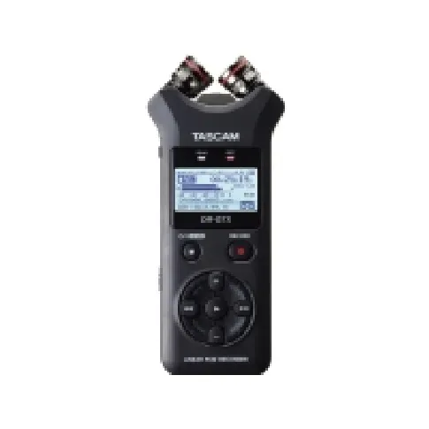 Bilde av best pris Tascam DR-07X, 17,5 timer, MP3, WAV, 92 dB, 44100 - 96000 Hz, Blå, 40 mW TV, Lyd & Bilde - Hodetelefoner & Mikrofoner