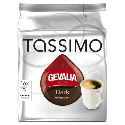 Bilde av best pris Tassimo Gevalia Tassimo Mörkrost kaffekapsler, 16 stk. Livsmedel,Kaffekapsler,Kaffekapsler