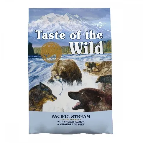 Bilde av best pris Taste of the Wild Canine Pacific Stream Salmon (12,2 kg) Hund - Hundemat - Voksenfôr til hund