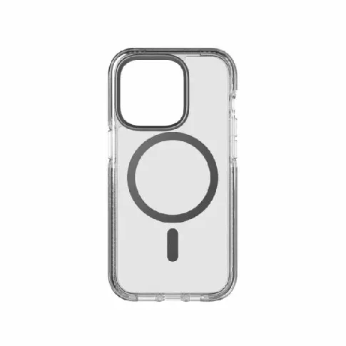 Bilde av best pris Tech21 - Evo Crystal MagSafe iPhone 14 Pro Cover - Clear / Graphite Black - Elektronikk
