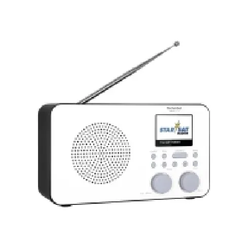Bilde av best pris TechniSat Viola 2 C IR - Bærbar DAB-radio - 3 watt - svart, hvit TV, Lyd & Bilde - Stereo - Radio (DAB og FM)
