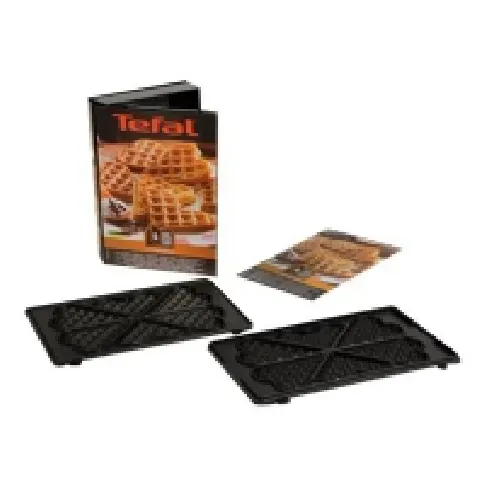 Bilde av best pris Tefal - Vaffelplatesett - for sandwichmaker / vaffelmaker Kjøkkenapparater - Brød og toast - Vaffeljern