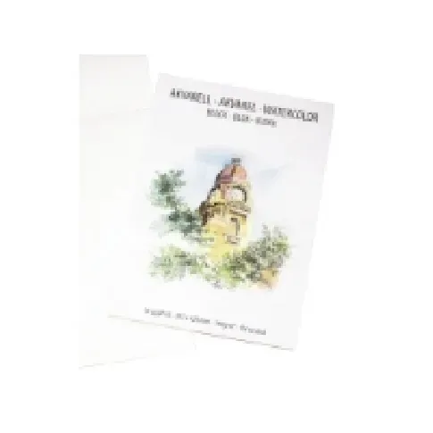 Bilde av best pris Tegneblok akvarel, med cover, A3, 16 sider, 140 g Skole og hobby - Skolehefter & Arbeidsbøker - Spesialpapir