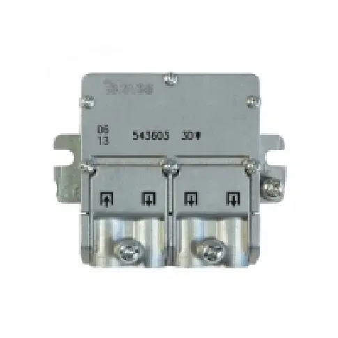 Bilde av best pris Televes 543603, Kabelspillter, 5 - 2400 MHz, Rustfritt stål, 8,5 dB, Blister PC tilbehør - Kabler og adaptere - Strømkabler