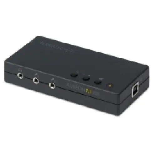 Bilde av best pris Terratec Aureon 7.1 USB, 7.1 kanaler, 16 bit, USB PC-Komponenter - Lydkort