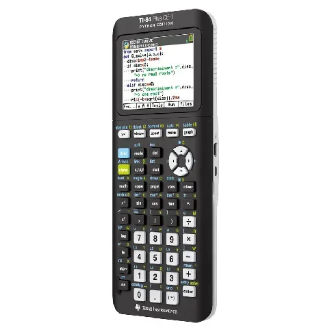 Bilde av best pris Texas Instruments - TI-84 Plus CE-T Python Graphic Calculator - Kontor og skoleutstyr