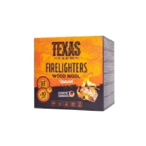 Bilde av best pris Texas_Club Fire Starters Eco Wood Wool Texas Club Hagen - Grill tilbehør - Opptenning