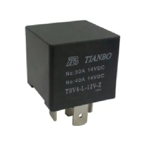 Bilde av best pris Tianbo Electronics TRV4 L-12V-Z Køretøjsrelæ 12 V/DC 1 x skiftekontakt Bilpleie & Bilutstyr - Belysning - Tilbehør og releer